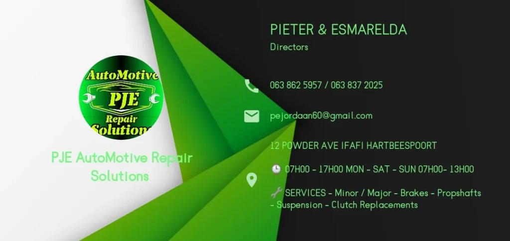 PJE Automotive Repair Solutions