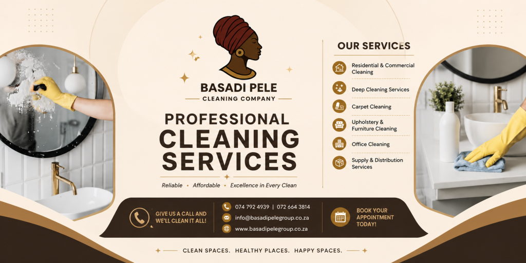 Basadi Pele cleaning